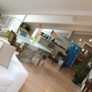 Interior Design mansarda living e cucina