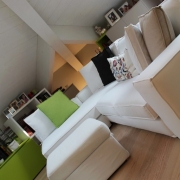 Interior Design mansarda divano